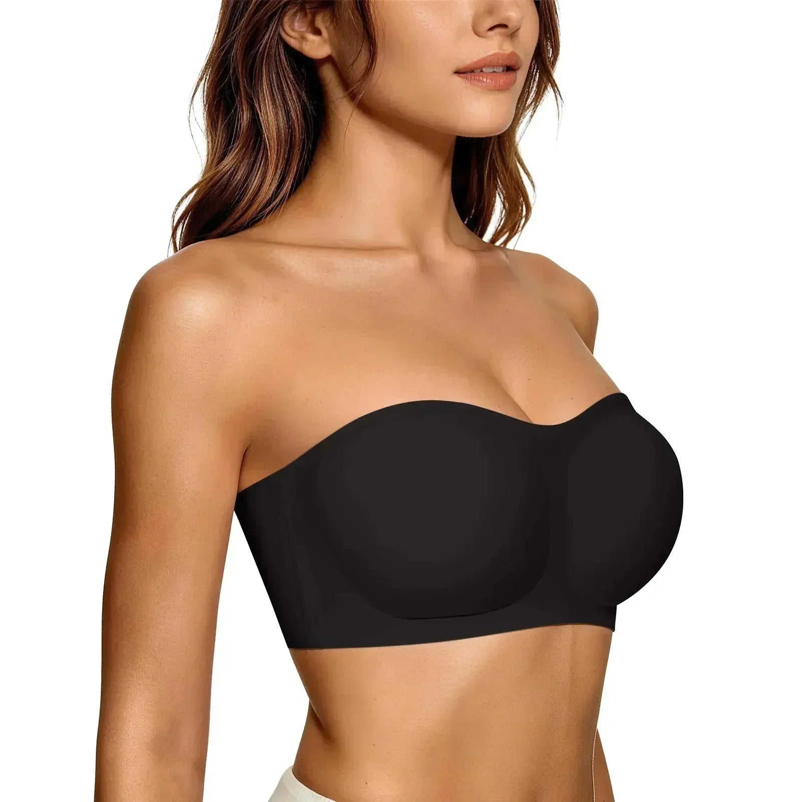 ⛱️Last Day Special Price ￡7.99!!💞Womens Strapless Wireless Padded Bandeau Bra