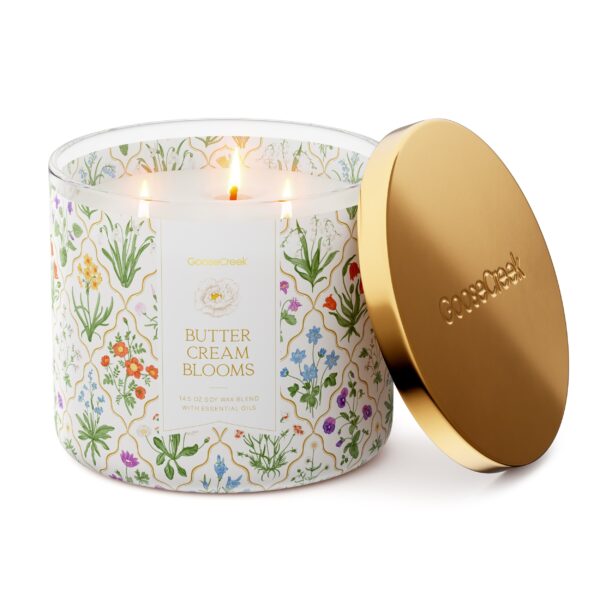 Buttercream Blooms Large 3-Wick Candle
