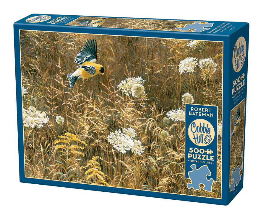 Queen Anne's Lace and American Goldfinch | 500 Piece