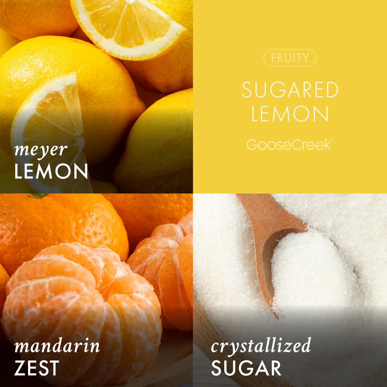 Odor Eliminating Sugared Lemon Wax Melt