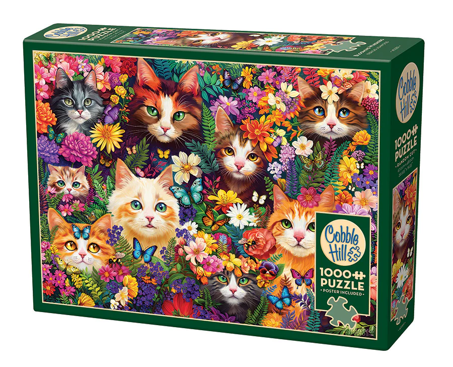 Blooming Whiskers | 1000 Piece | AI Assistance