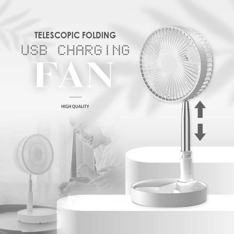 ❄️Summer Hot Sale - Up to 70% OFF⚡50K+ SOLD!🌬️ Telescopic Folding USB Charging Fan