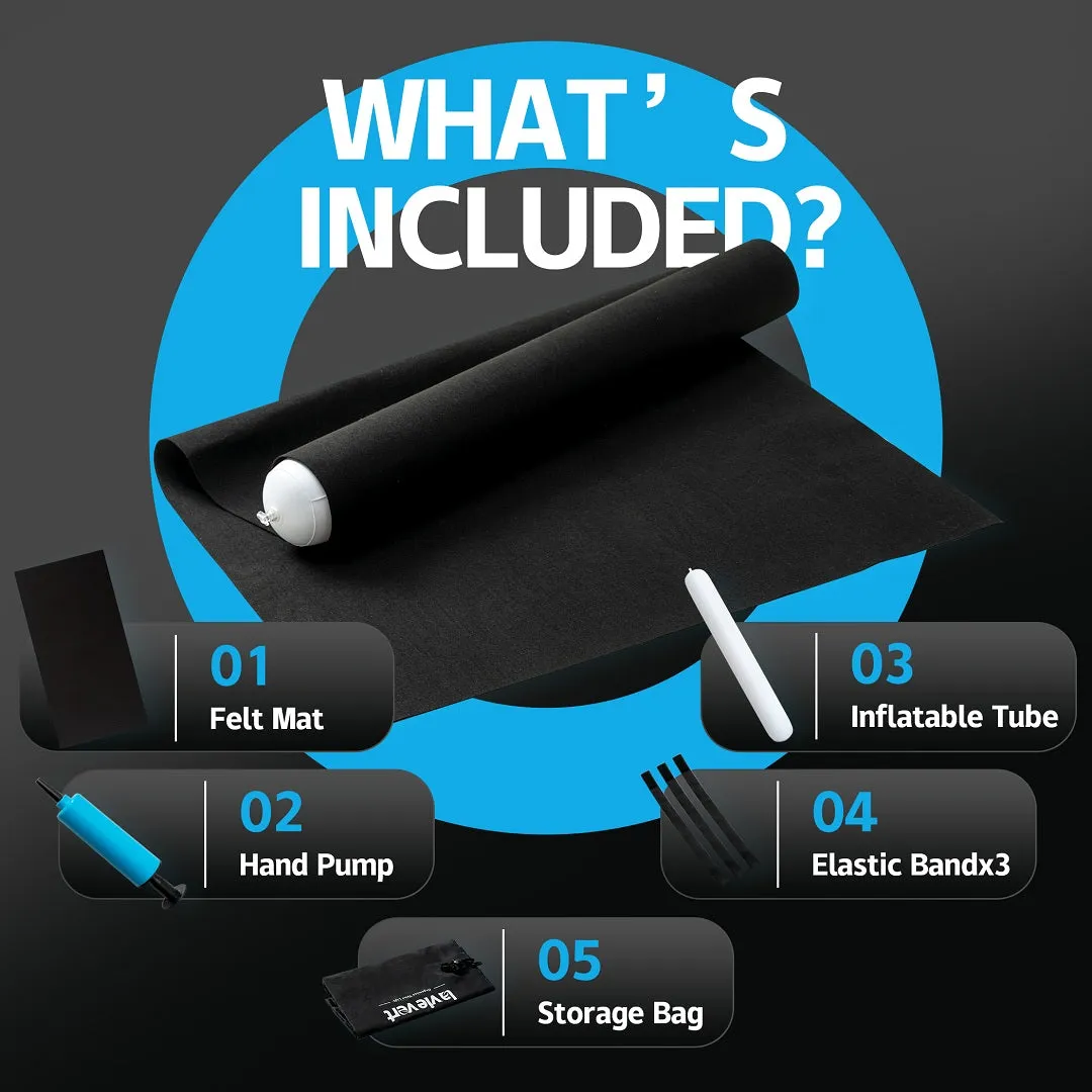 Puzzle Roll Up Mat Up for 2000 Pieces with Drawstring Closure Storage Bag & Hand Pump