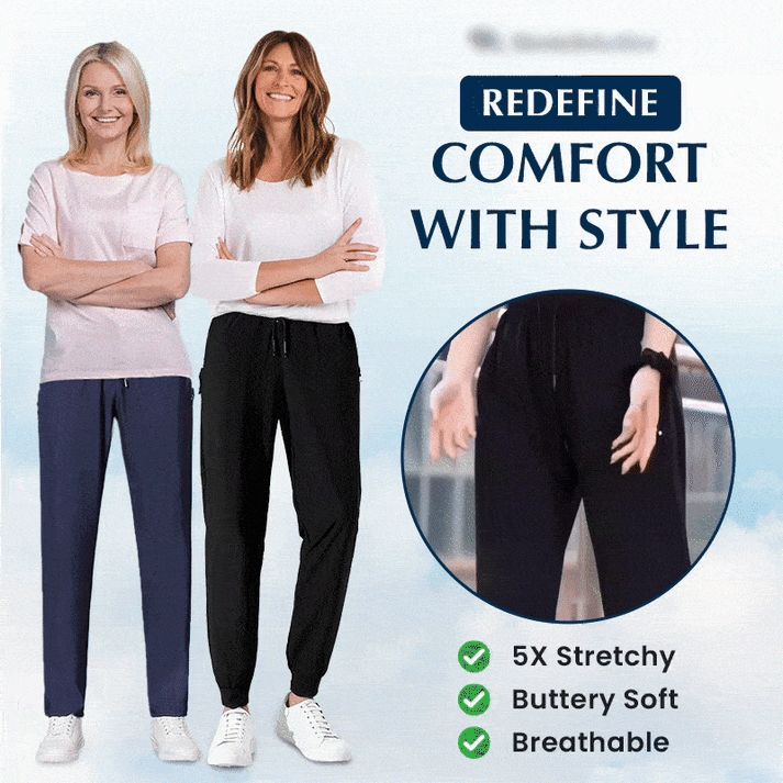 💖Final Hours Flash Sale ￡11.99!!⚡🎁Unisex Ultra Soft Stretch Perfect Drape Casual Pants