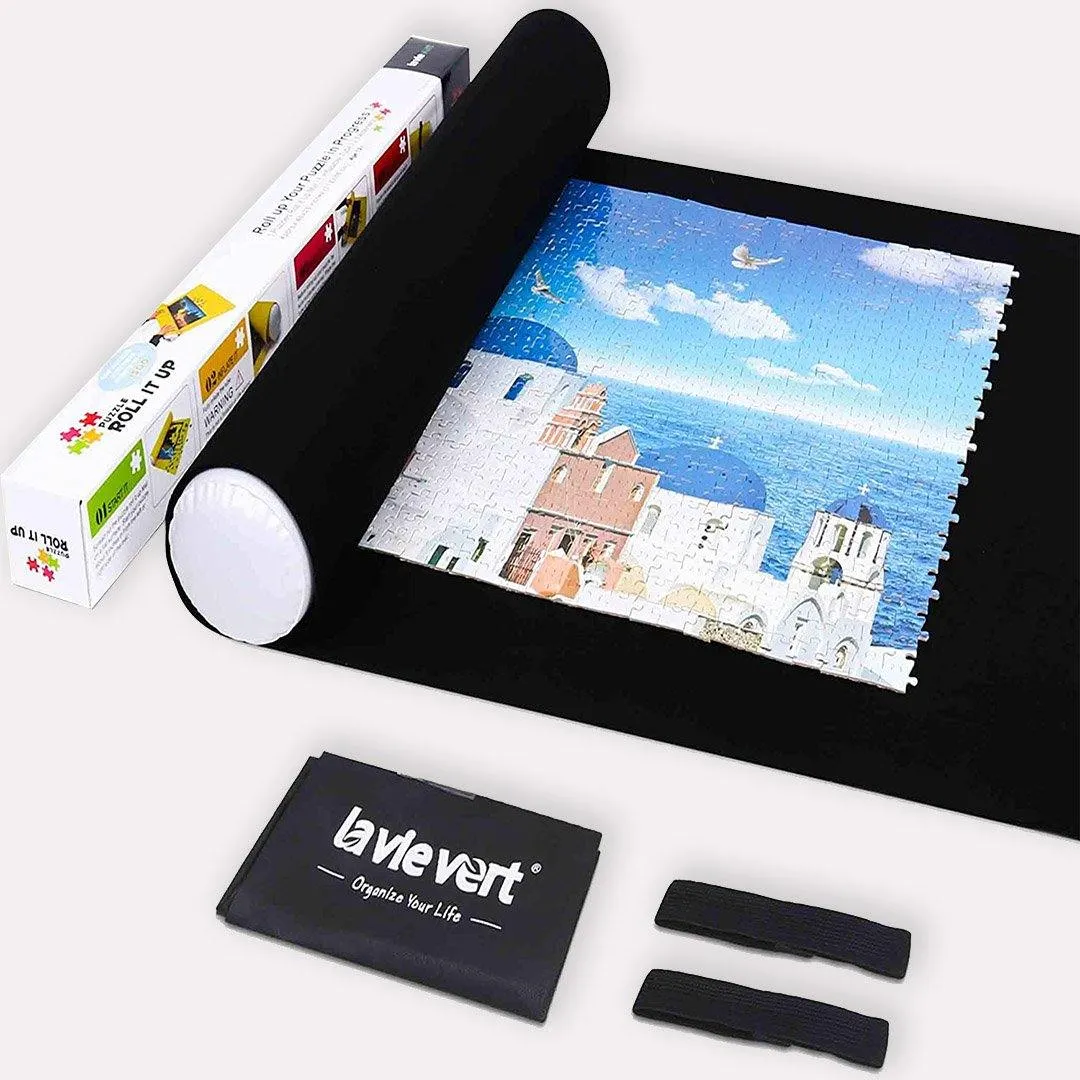Jigsaw Puzzle Black Felt Mat