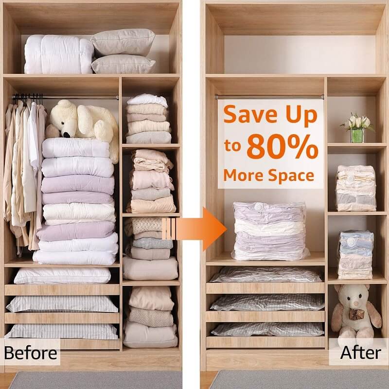 Best-Selling Space-Saving Compression Storage Bags – No Vacuum Needed💪💯