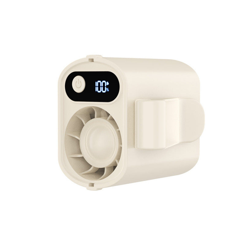 🥳2026 HOT SALE💞50K+ SOLD!⚡Portable Clip-On Waist Fan with Digital Display