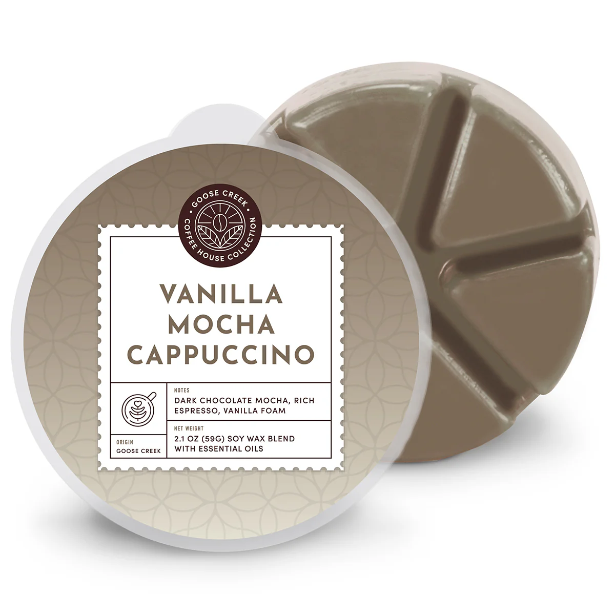 Vanilla Mocha Cappuccino Wax Melt