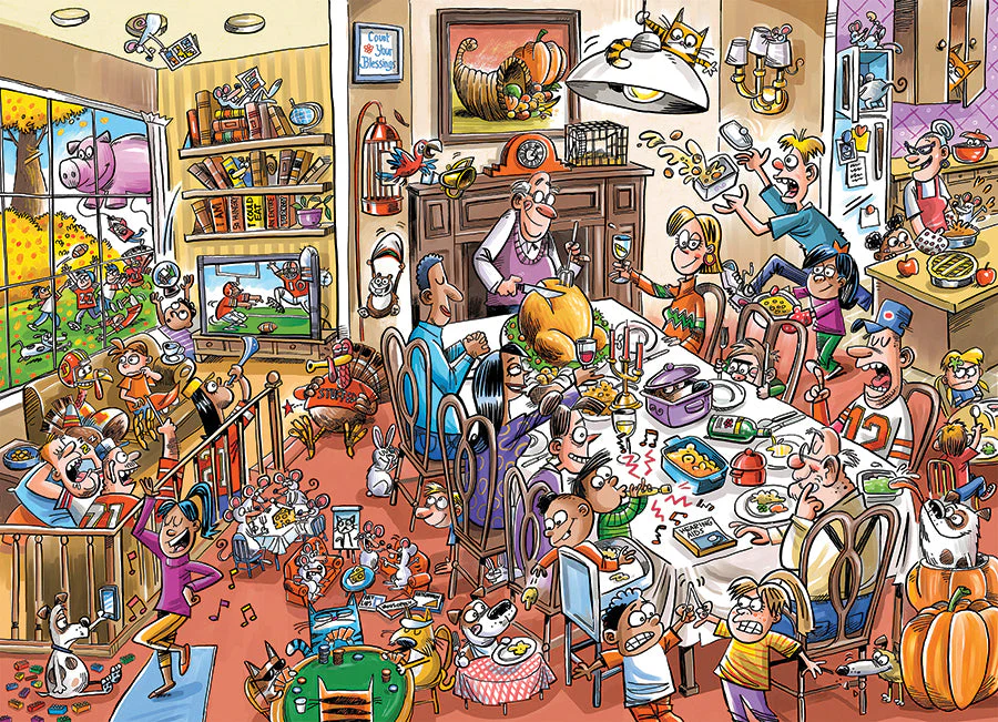 DoodleTown: Thanksgiving Togetherness | 1000 Piece