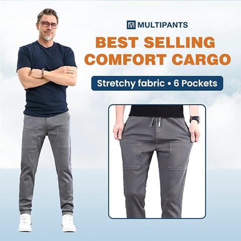 🏆Last Day Sale 65% OFF🥰MultiPants – High Stretch Multi-pocket Durable Cargo Pants