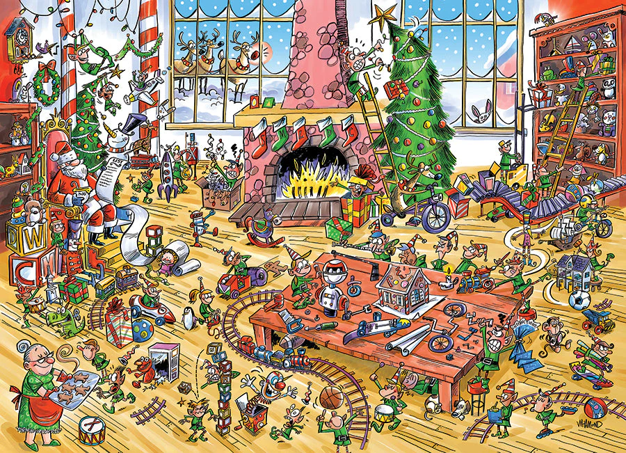 Elves at Work (Family) | Family Pieces 350