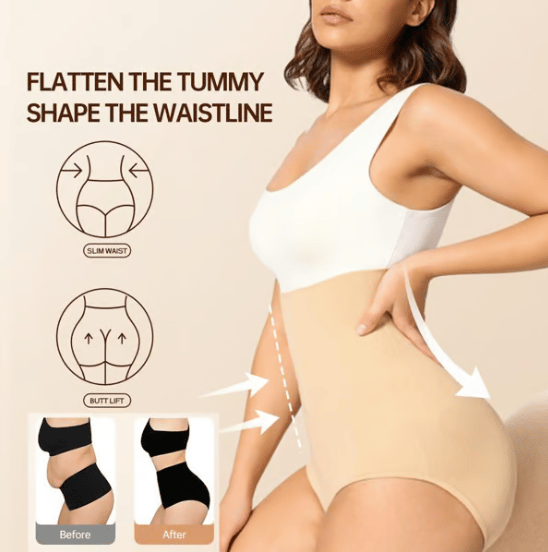✨HOT SALE 49% OFF🩲High Waist Tummy Control Shapewear Panties -🥰Achieving Painless Body Shaping!!!