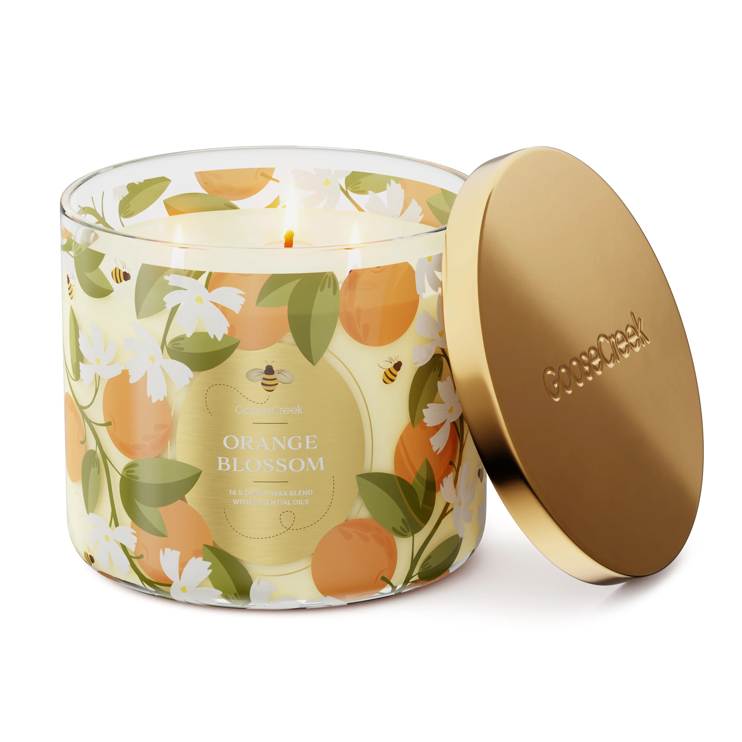 Orange Blossom 3-Wick Candle