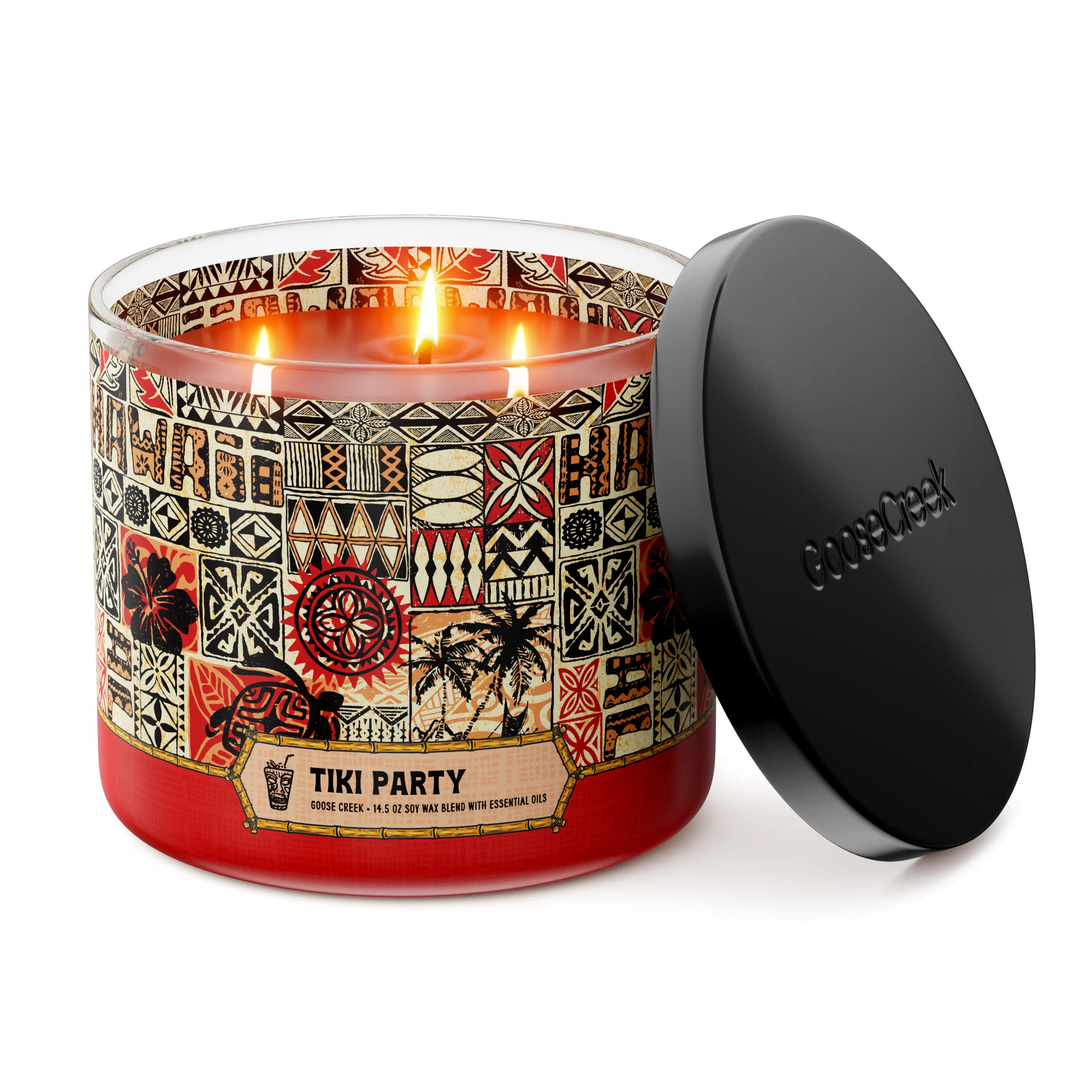 Tiki Party 3-Wick Candle