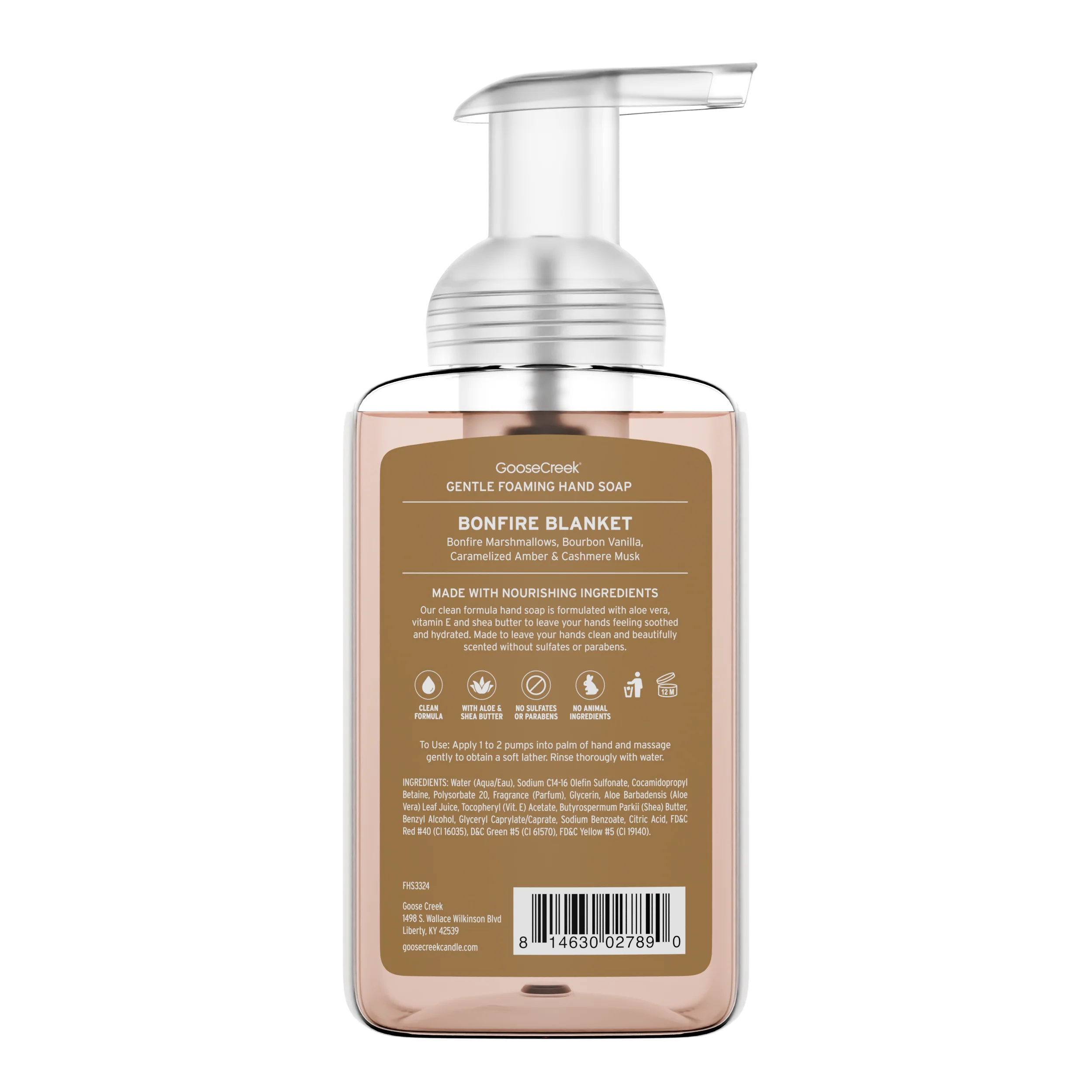 Bonfire Blanket Lush Foaming Hand Soap