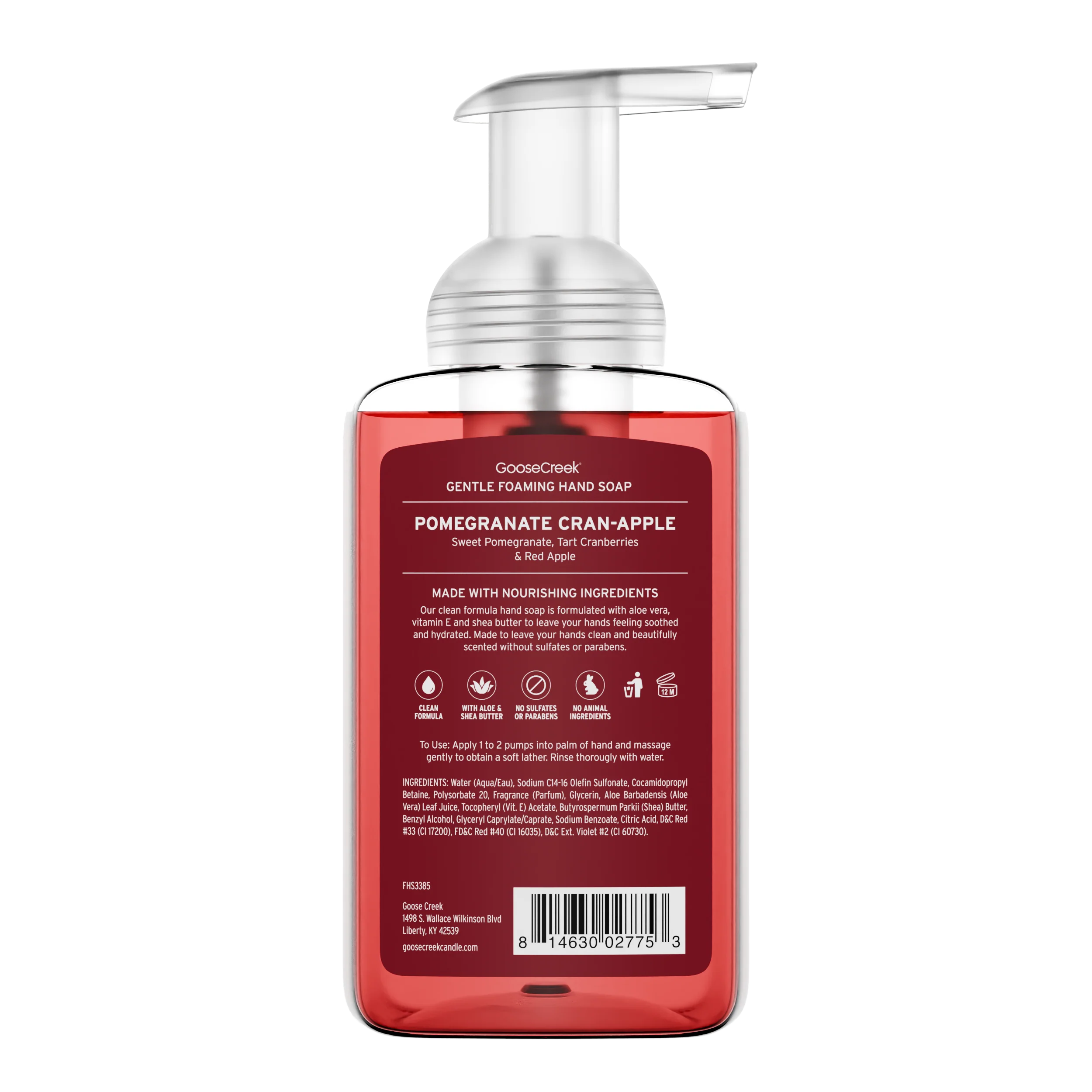 Pomegranate Cran-apple Lush Foaming Hand Soap