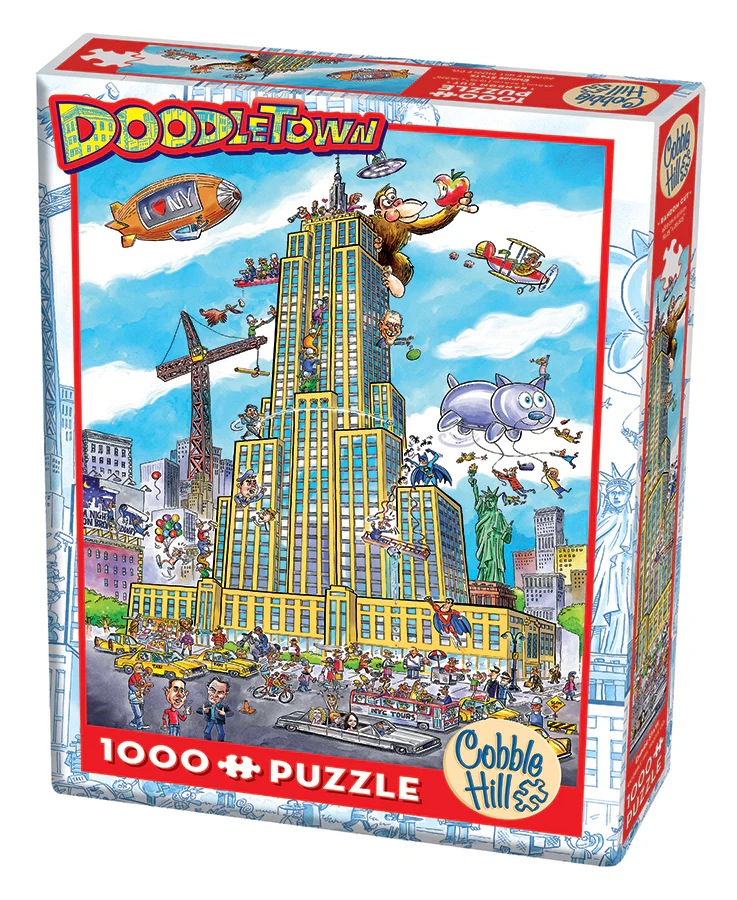 DoodleTown: Empire State | Discontinued 1000 Piece (Old Big Box)
