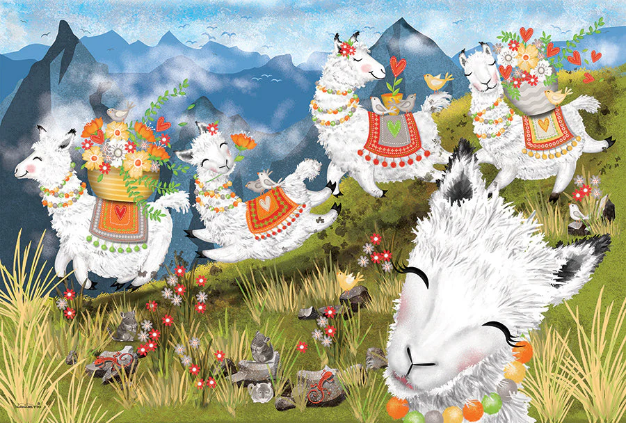 Leaping Llamas (Floor 36pc)
