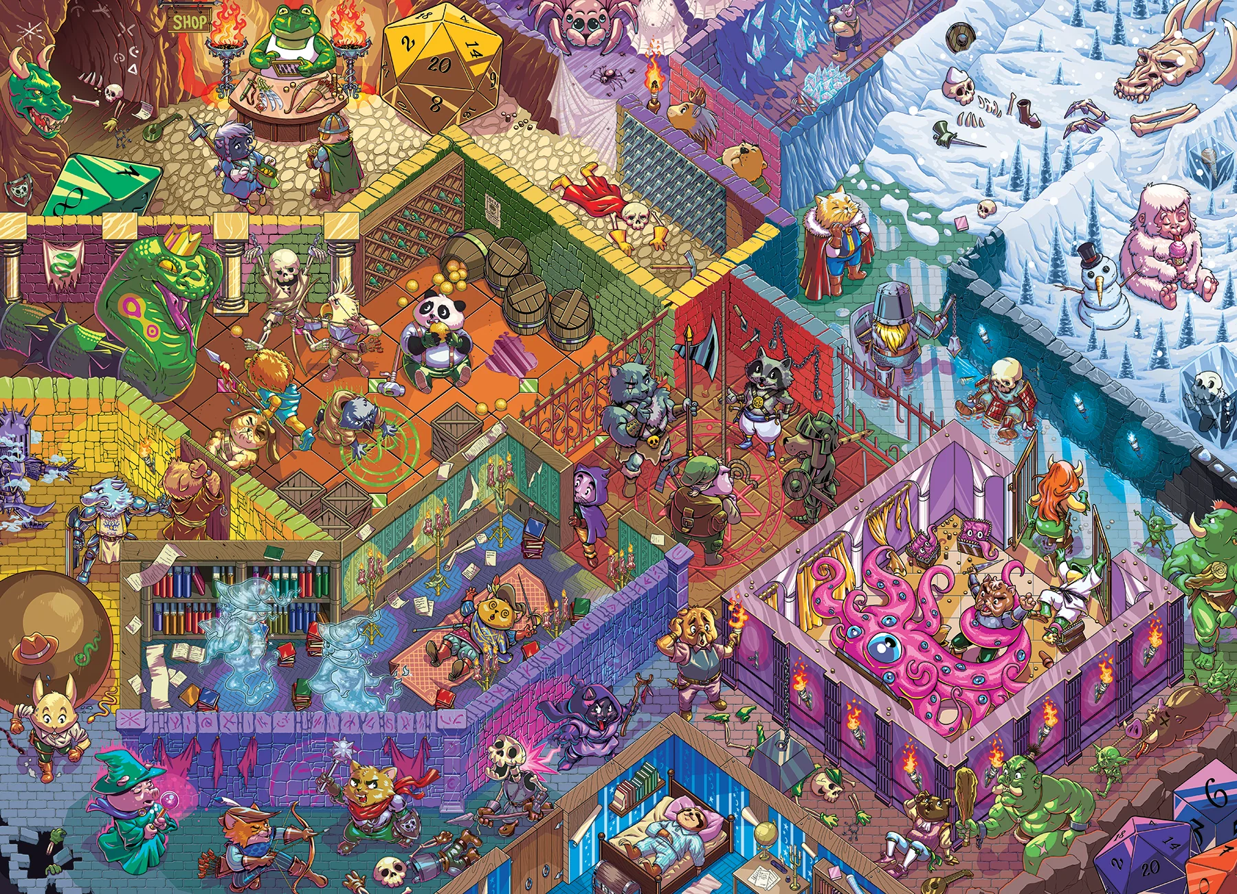 Dungeon Run | 500 Piece