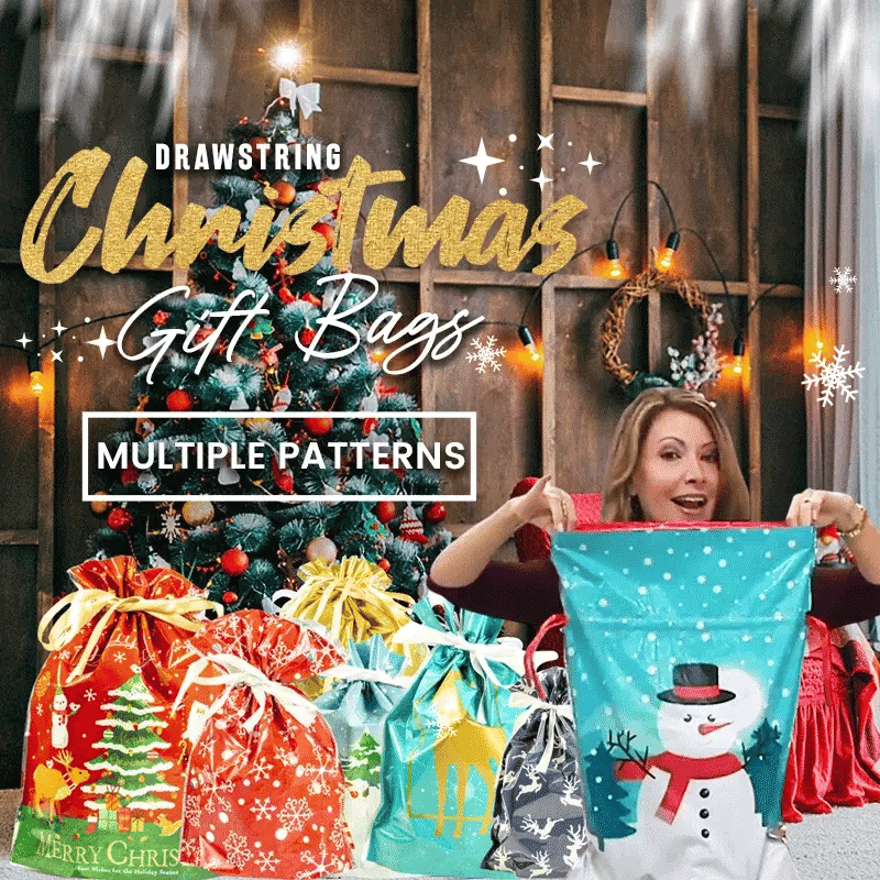 🔥BLACK FRIDAY SPECIAL PRICE: ￡6.99!!🎅The World’s Best Christmas Gift Bag With Drawstring🎁