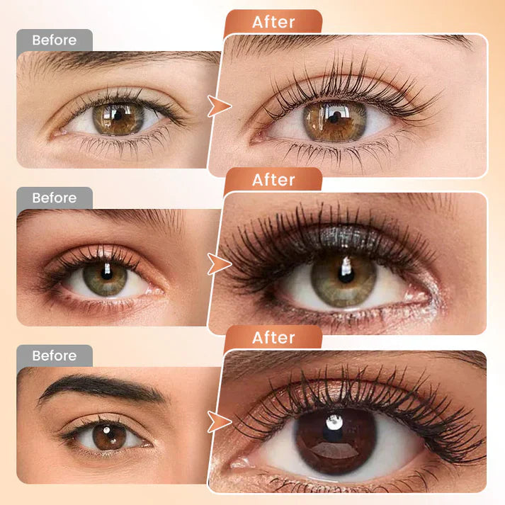 All-Day Beautiful Lashes, Smudge-Proof! Waterproof Fiber Mascara for Natural Volume. 💖