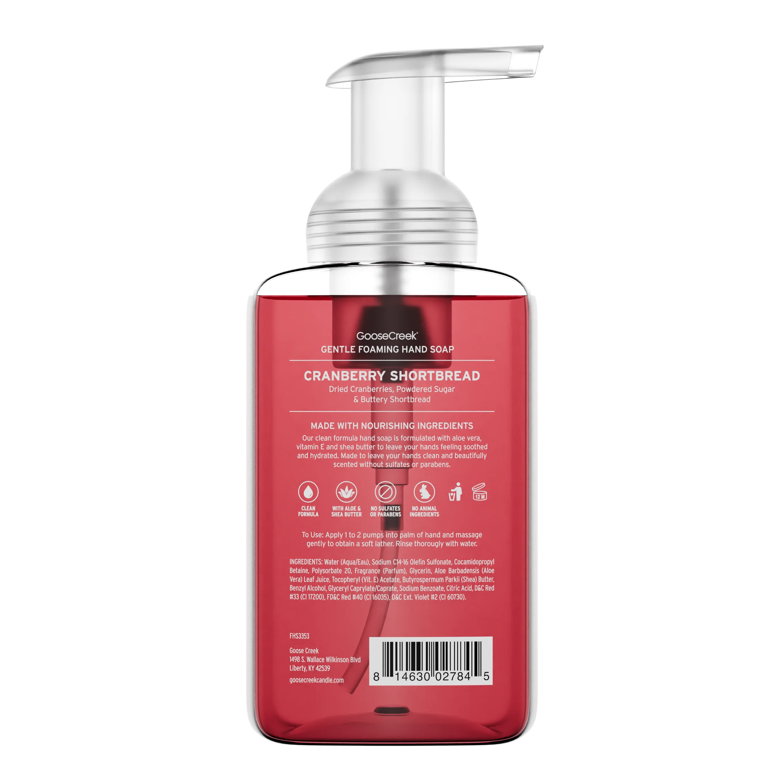 Cranberry Shortbread Lush Foaming Hand Soap