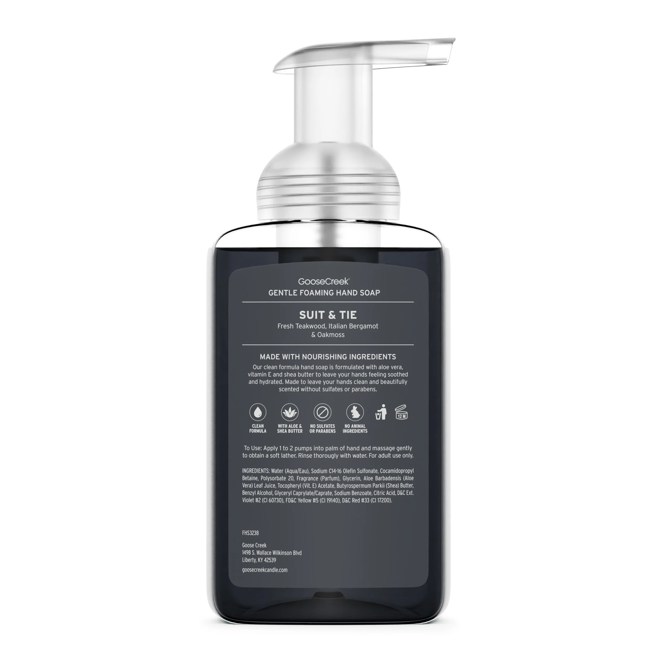 Suit & Tie Lush Foaming Hand Soap
