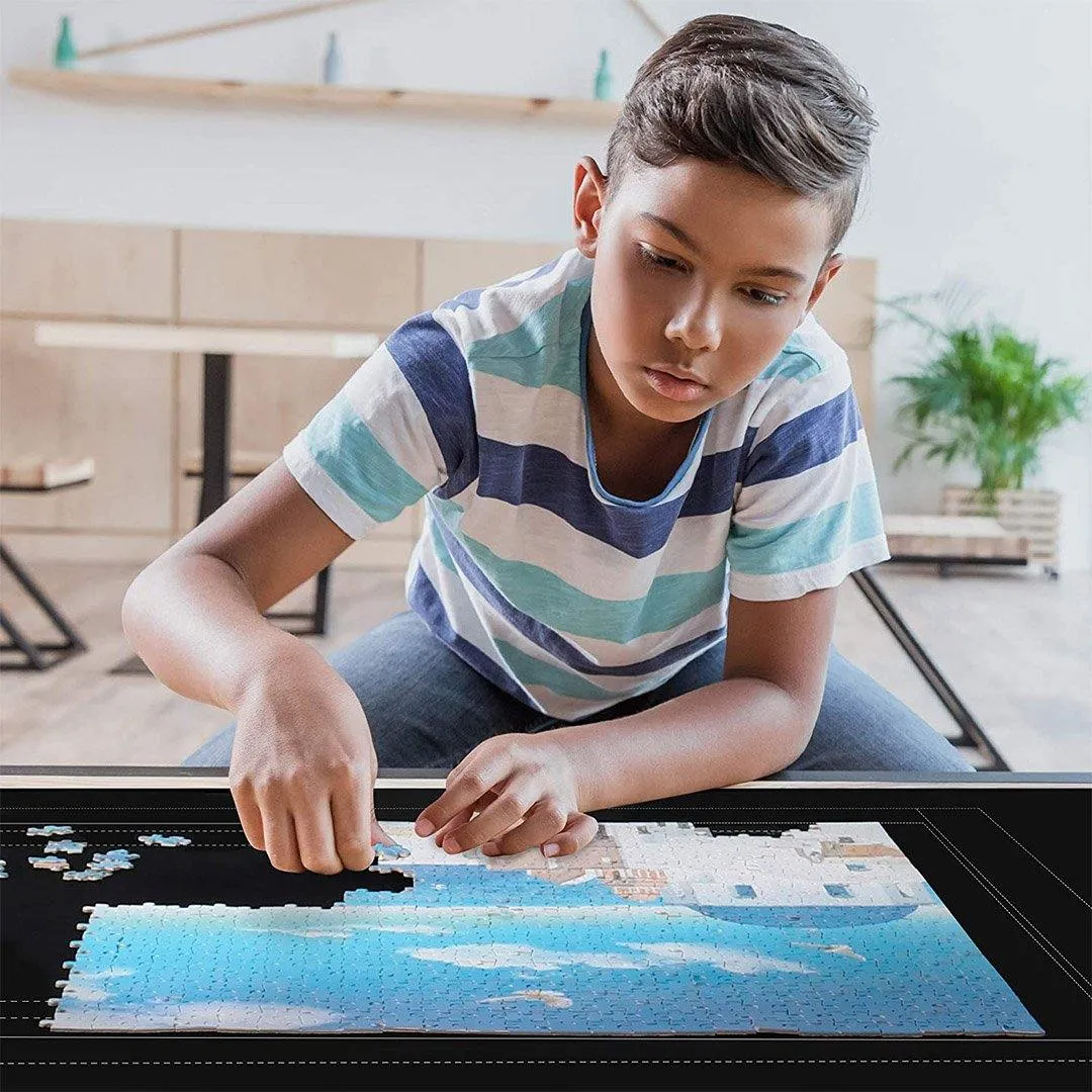 Puzzle Roll Mat with Unique Auxiliary Line