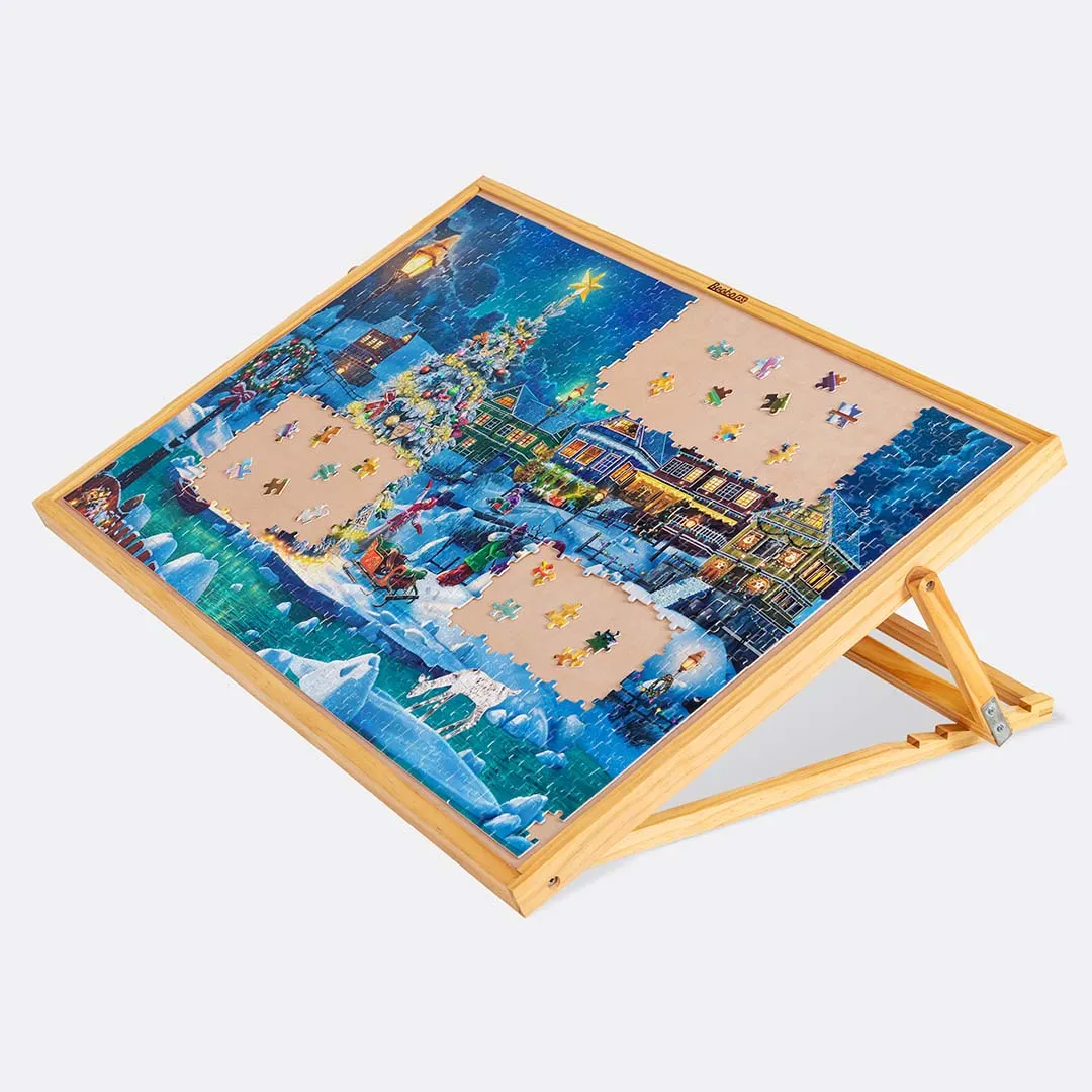 Adjustable Puzzle Table Puzzle Easel Portable Board for Up to 1000 Piece