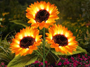 ⏳Limited-time 50% off🌞Solar LED Sunflower Garden Lights-29.6inch/75cm