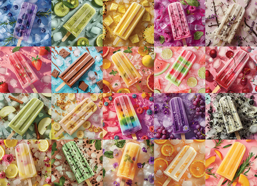 Ice Lollies | 500 Piece | AI Assistance