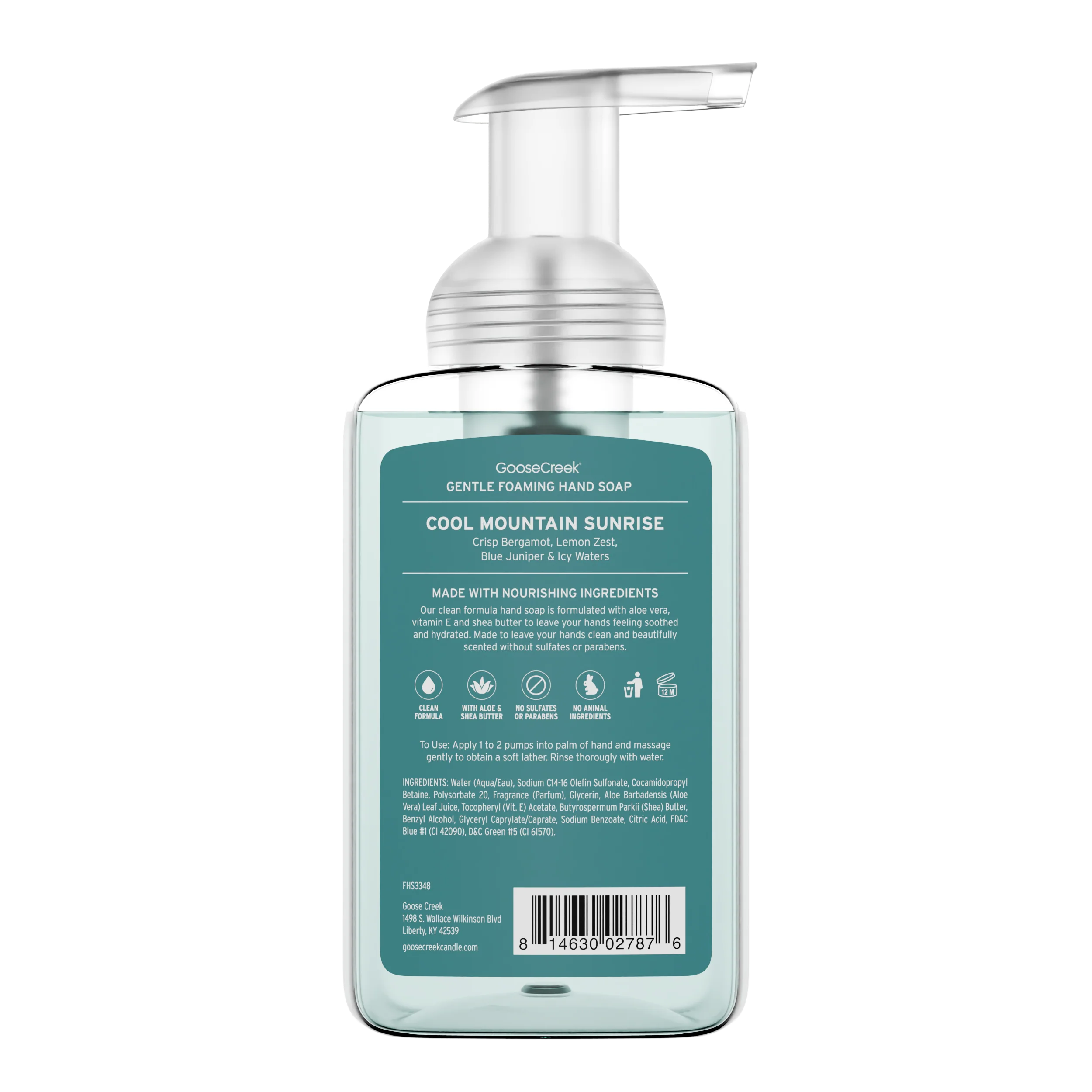 Cool Mountain Sunrise Lush Foaming Hand Soap