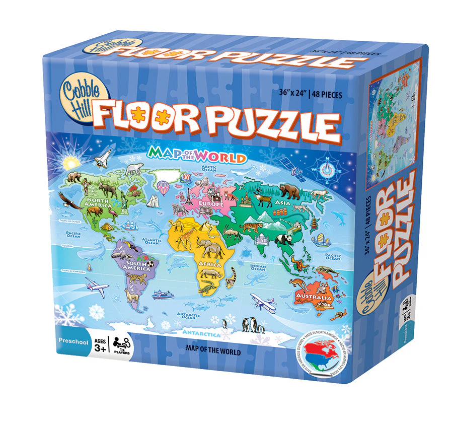 Map of the World (Floor 48pc)