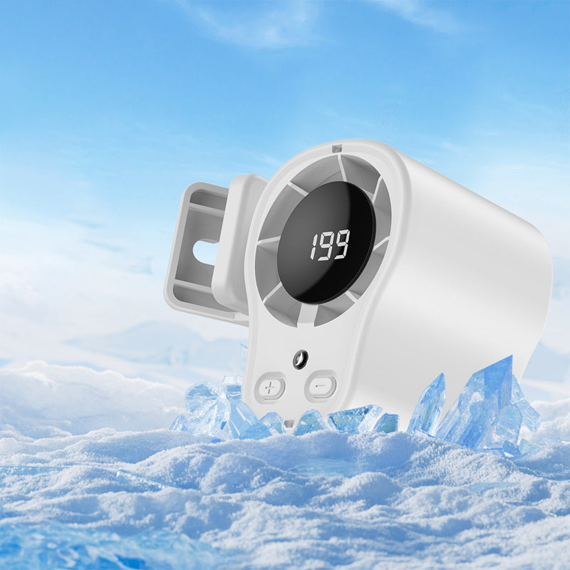 🚗 Last Day Special Price £9.99 ! ⏰Hands-Free Personal Cooling Fan with LED Display