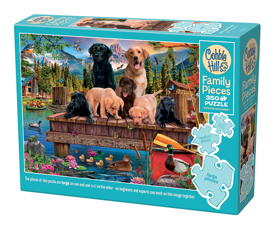 Pups and Ducks (Family) | Family Pieces 350