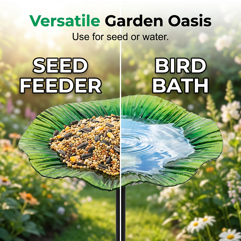 🌸Limited Time Special Price ￡9.99!!🪷Vibrant Garden Flower Stake Bird Feeder🍃