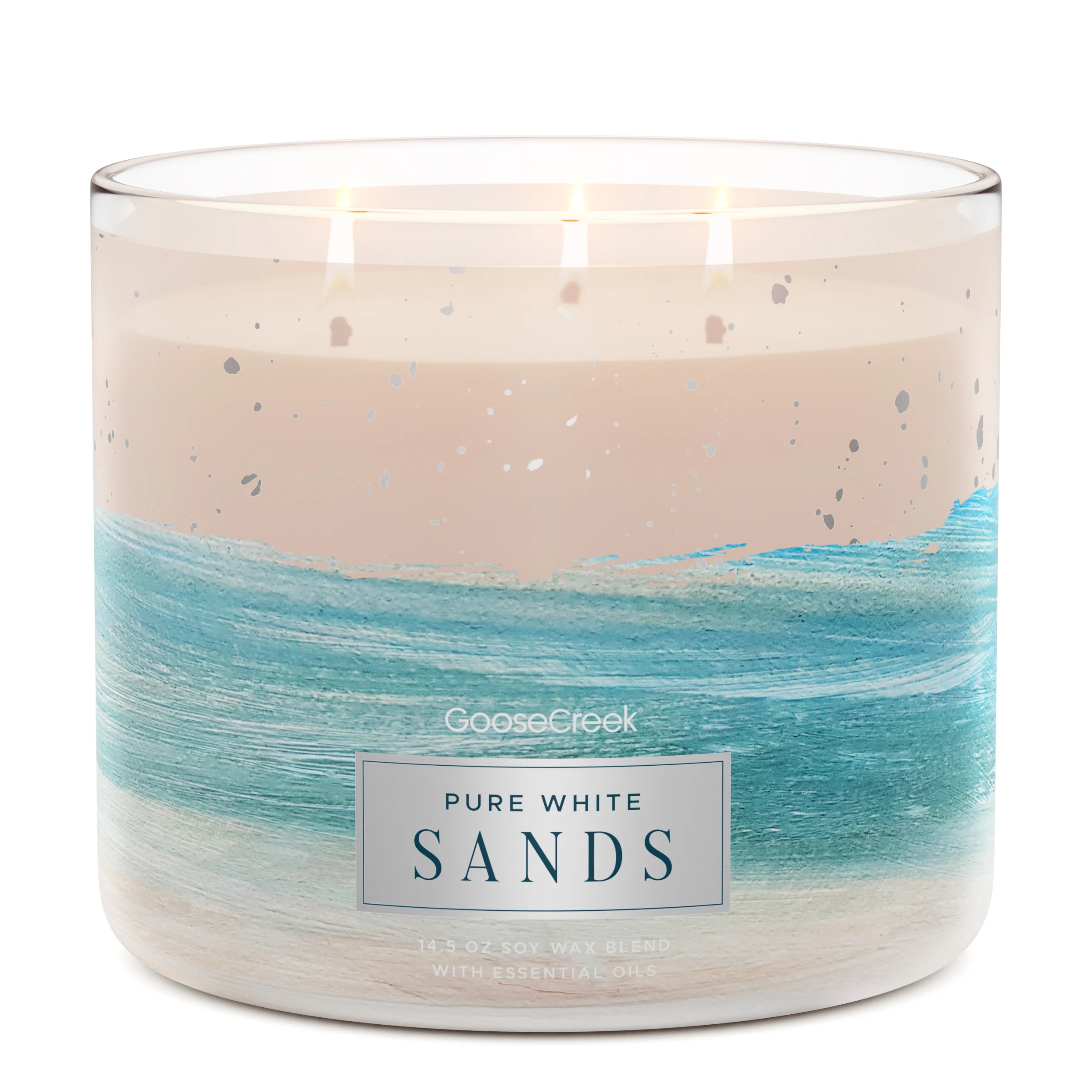 Pure White Sands 3-Wick Candle