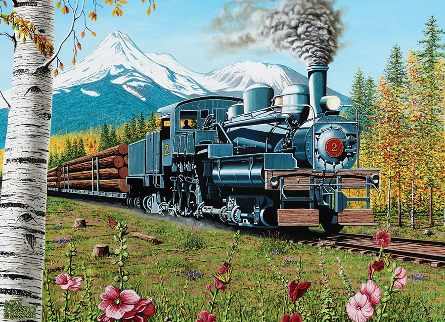 Lumbering Along | Discontinued 1000 Piece (Old Big Box)