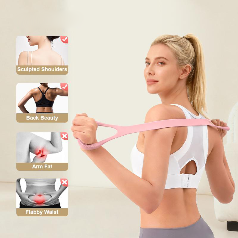🔥Summer Hot Sale- ONLY £7.99!!⚡Figure 8 Resistance Bands – Silicone Exercise Bands for Women