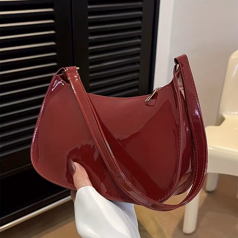 Women's Retro Hong Kong Style Shoulder Bag