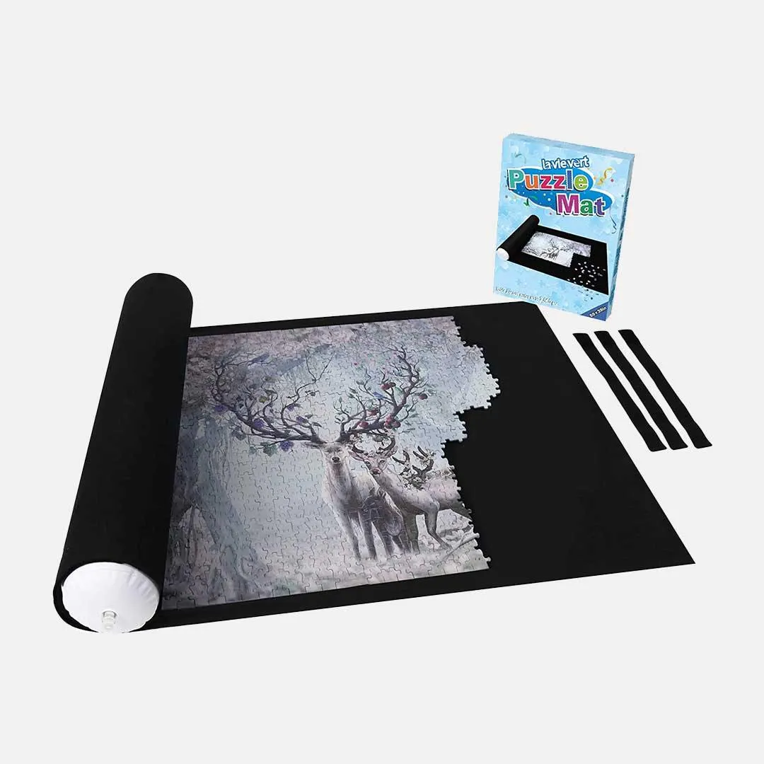 Giant Felt Mat Puzzle Roll Mat for up to 3000 Piece Puzzles