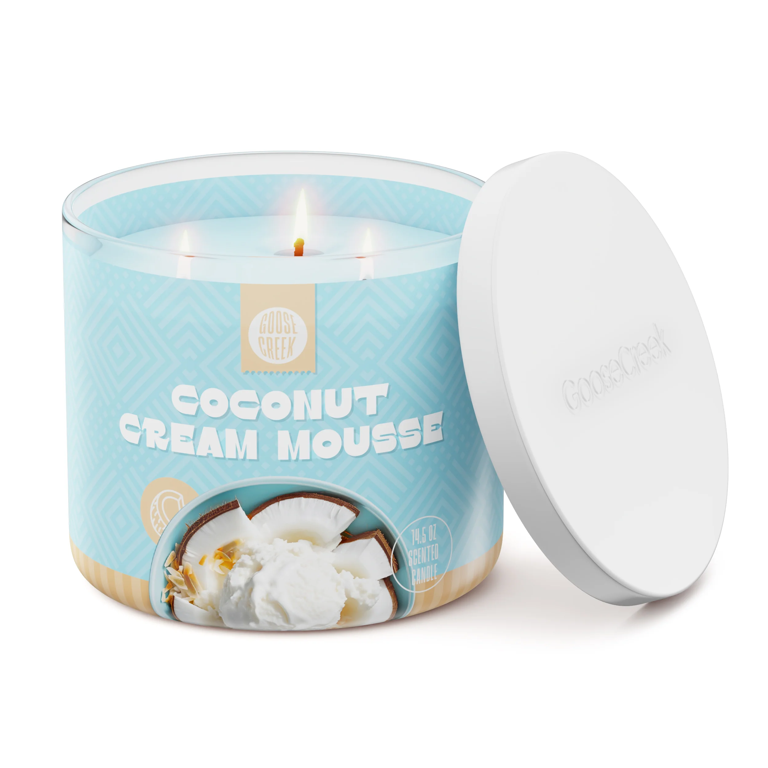 Coconut Cream Mousse 3-Wick Candle