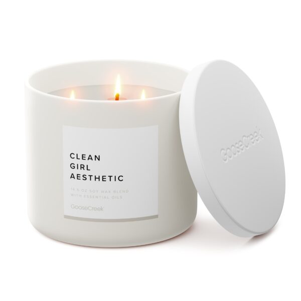 Clean Girl Aesthetic 3-Wick Candle