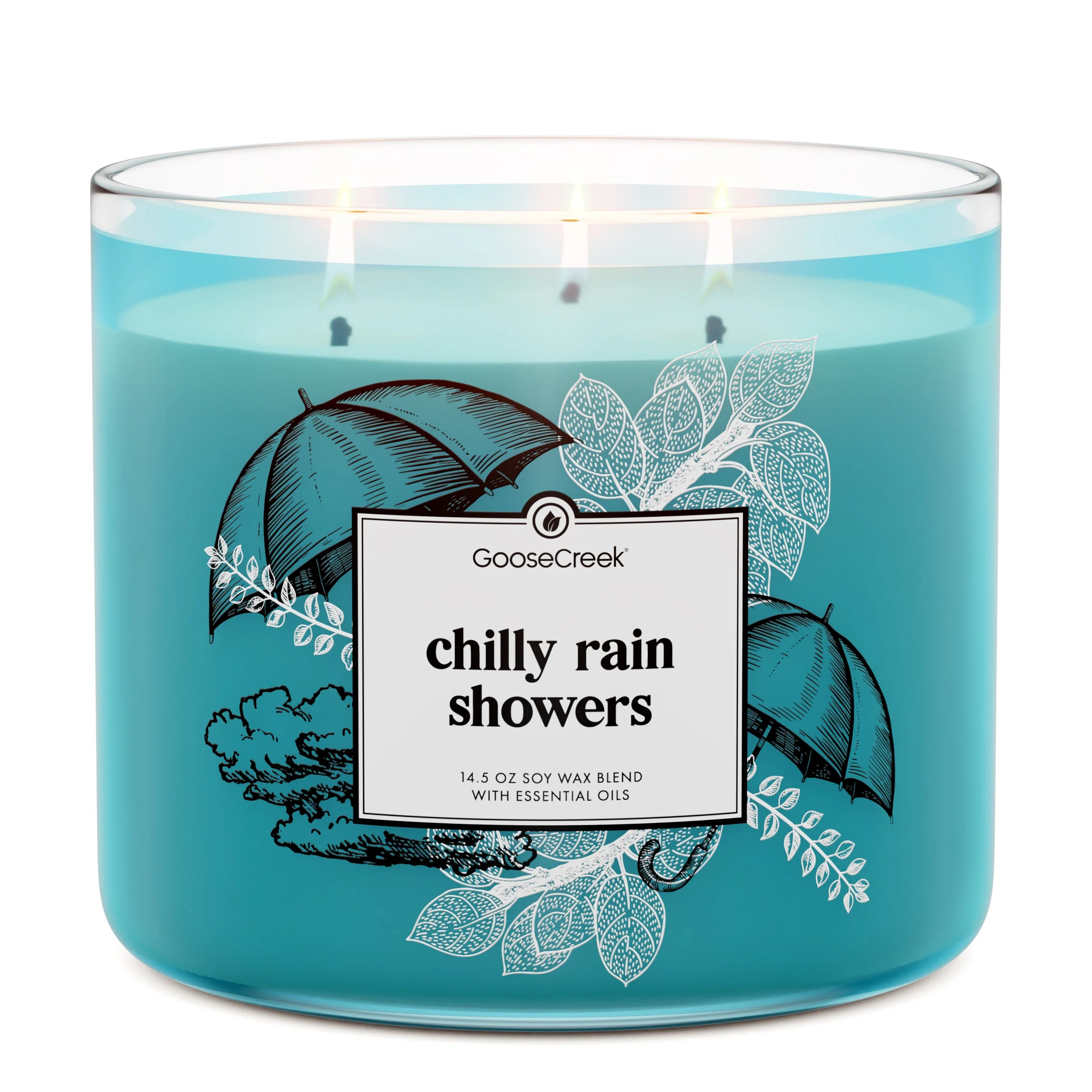 Odor Eliminating Chilly Rain Showers 3-Wick Candle
