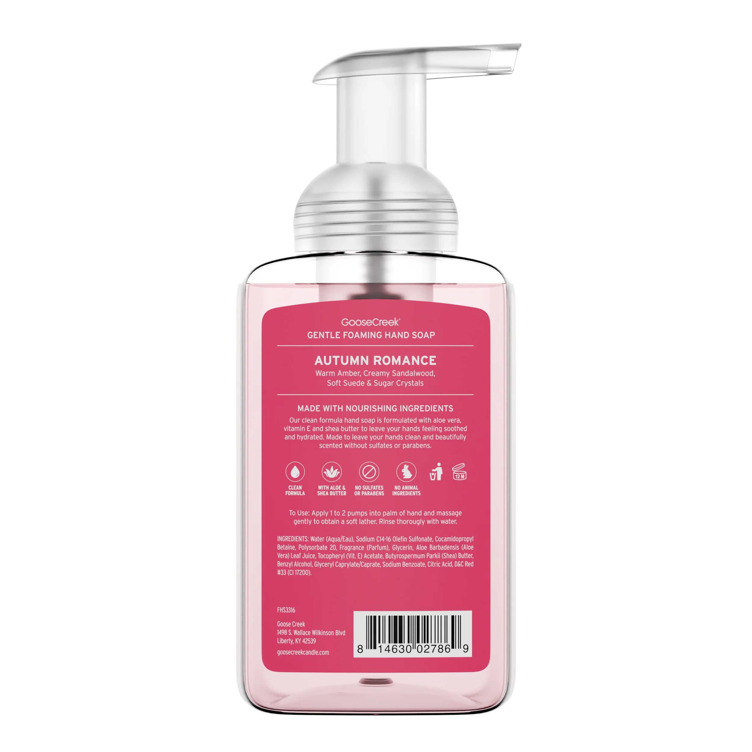 Autumn Romance Lush Foaming Hand Soap