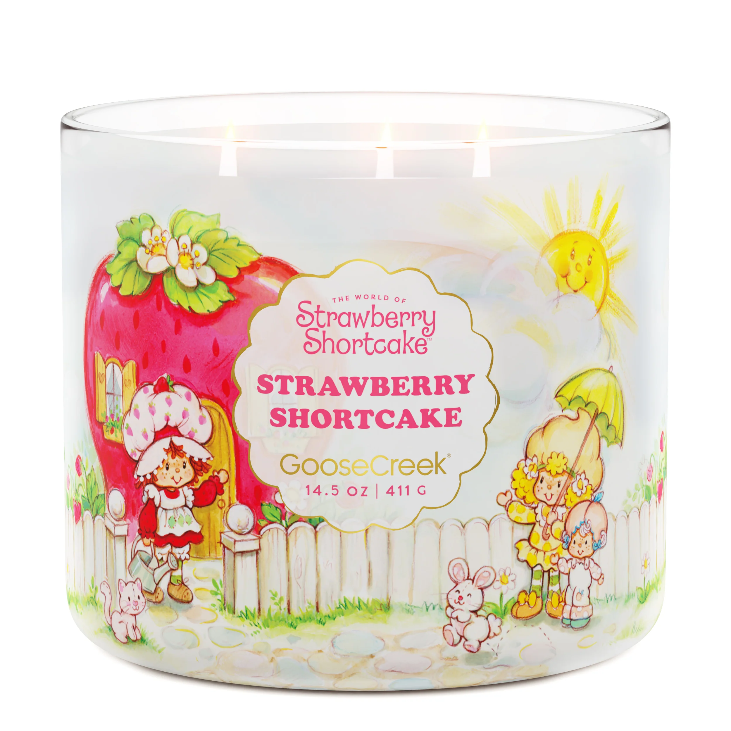 Strawberry Shortcake 3-Wick Candle