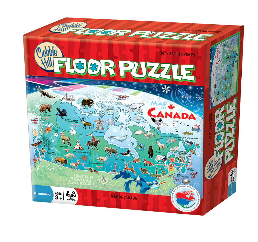 Map of Canada (Floor 48pc)