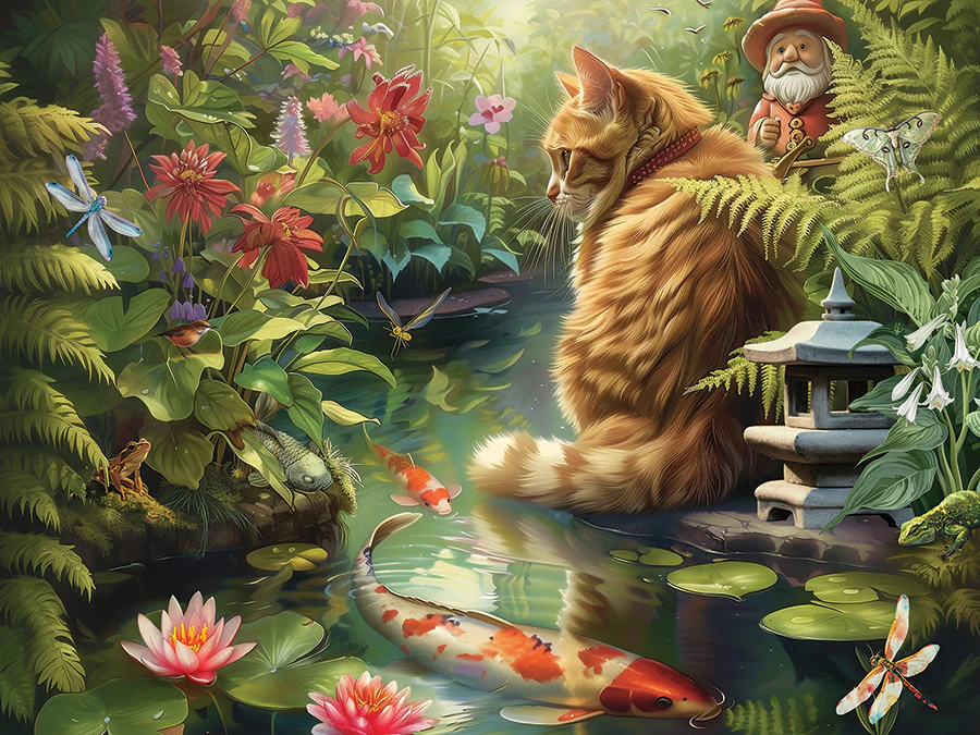Koi Cat | Easy Handling 275 Piece | AI Assistance