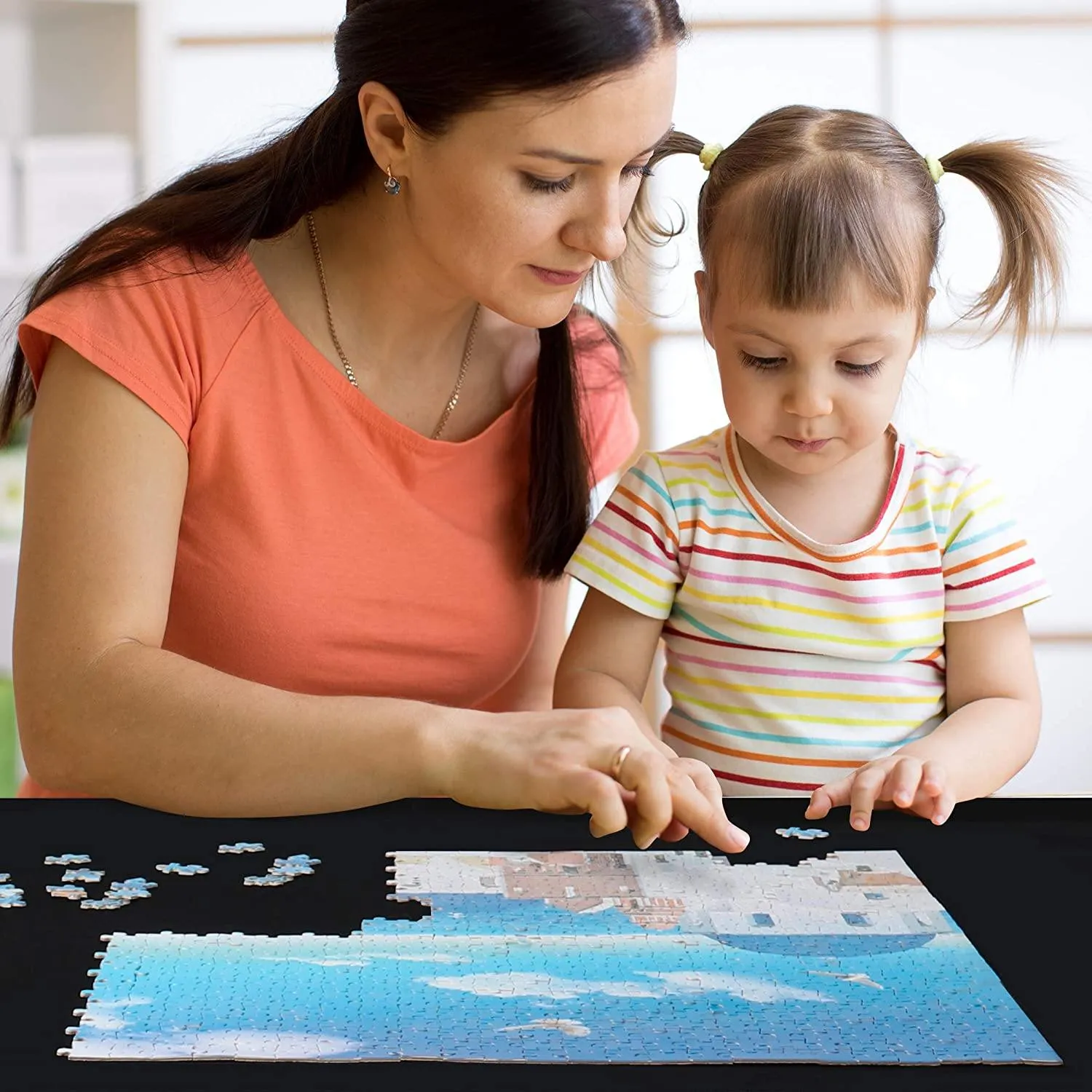 Giant Felt Mat Puzzle Roll Mat for up to 3000 Piece Puzzles
