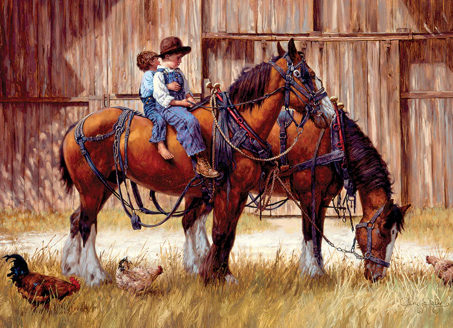 Back to the Barn | Discontinued 1000 Piece (Old Big Box)